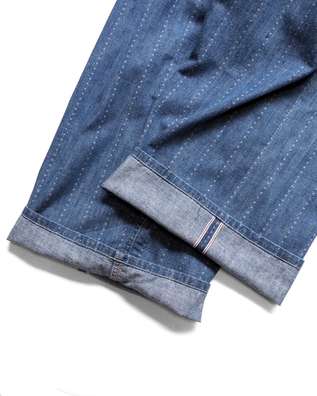 Painter pants (6.5oz selvedge denim)Pinst★ripe / BIFF-6.5oz★ (Blue Denim ★Vintagewash,Blue)
