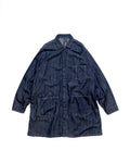 Shop coat(6.5oz selvedge denim)Pinst★ripe / Mario-6.5oz★ (Onewash)