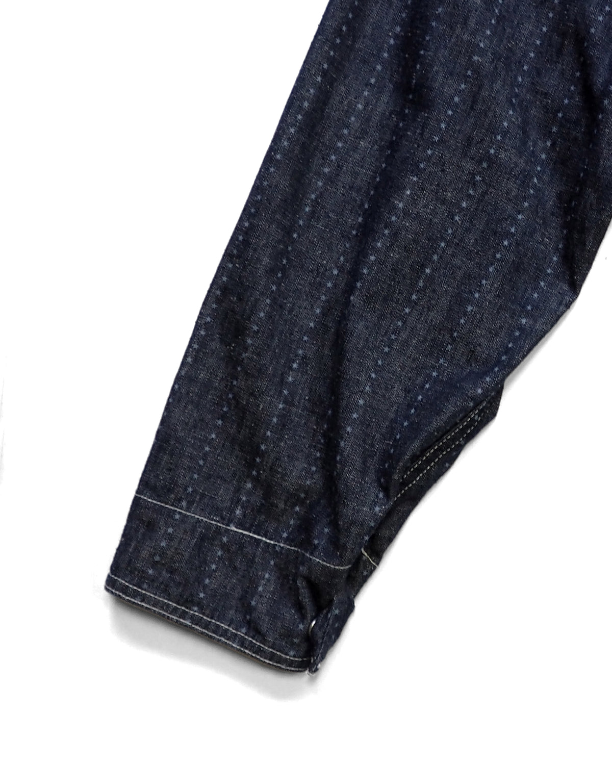 Shop coat(6.5oz selvedge denim)Pinst★ripe / Mario-6.5oz★ (Onewash)